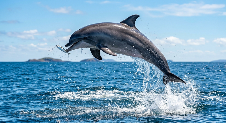 Dolphin Jumping